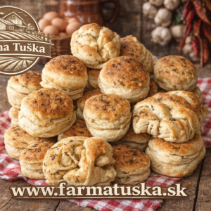 Domáce škvarkové kváskové pagáče od Farma TUŠKA – tradičné slovenské pagáčiky z Kosorína